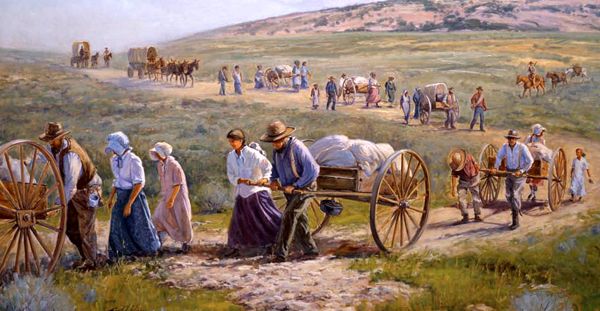 Mormon Handcart Trek 1856