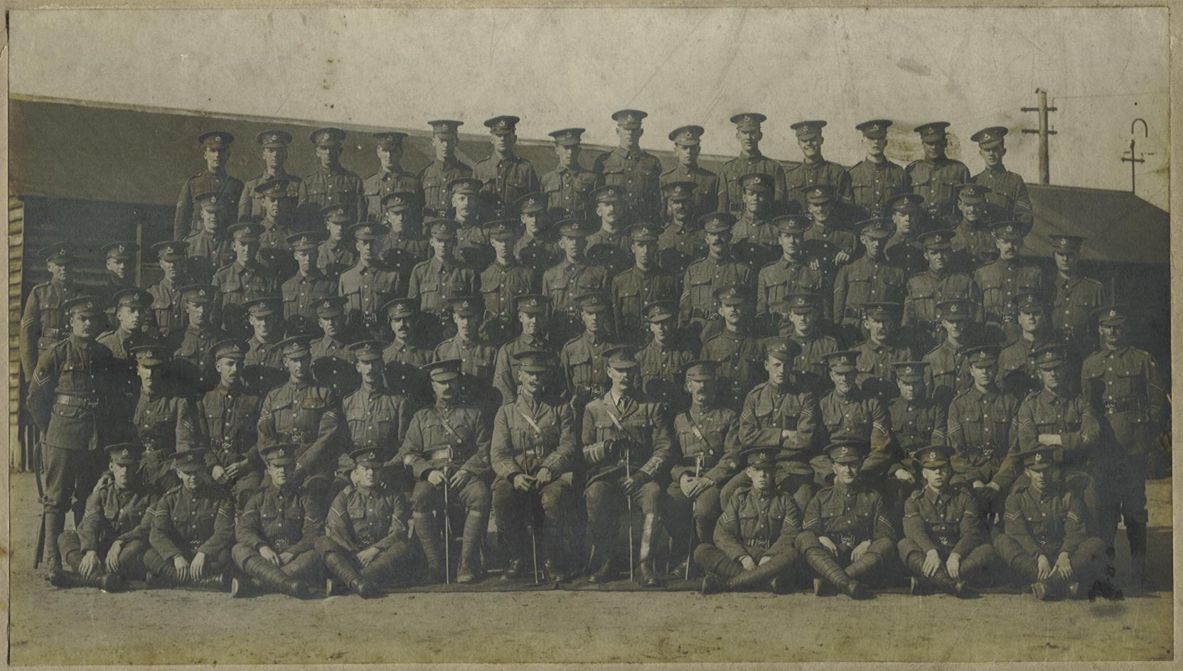 Firth Forrest with fellow corporals 1917